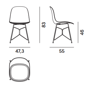 sedia-press-base-farfalla-mdfitalia-dimensioni